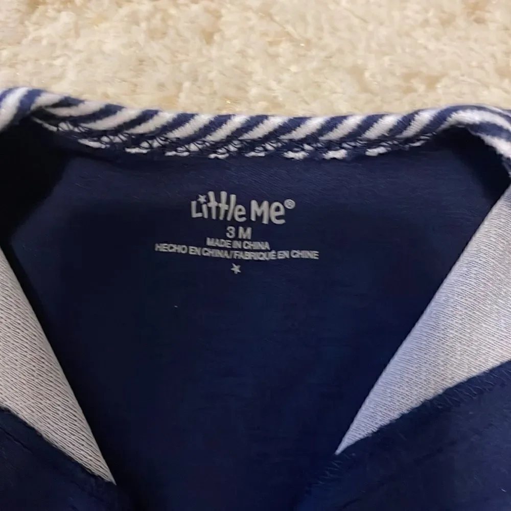 NWOT Little Me Footie Jumpsuit Romper Pajamas Onesie 3 Months
